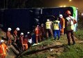 Авария туристического автобуса в Малайзии