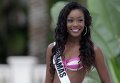 Участница конкурса Мисс Вселенная от Багамских островов Томии Калмер