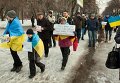Марш солидарности против терроризма в Запорожье