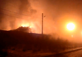 Попадание снаряда возле экономического техникума Донецка