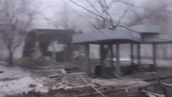 Обстрел Донецка во вторник 20 января
