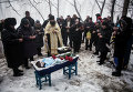 В Донецке похоронили ребенка
