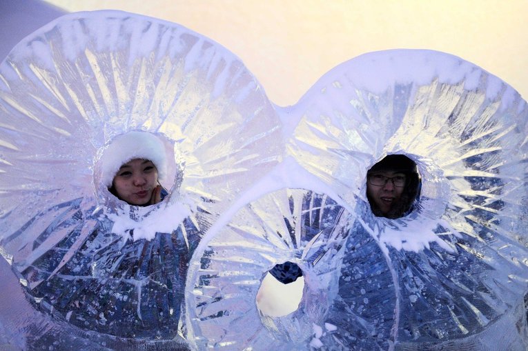Ледяной фестиваль в Харбине