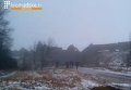Место взрыва моста в Запорожской области