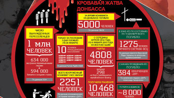 Жертвы АТО и Донбасса Инфографика