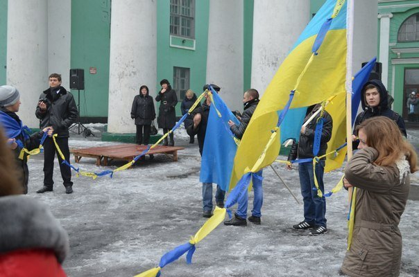 День Соборности Украины в Доброполье