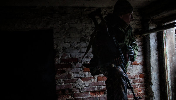 Боевик в Донецке. Архивное фото
