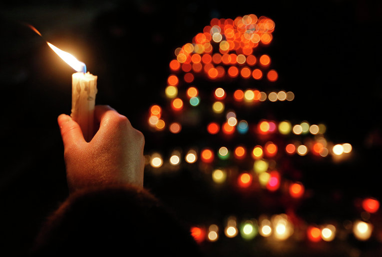 В Киеве почтили память погибших в обстреле Мариуполя