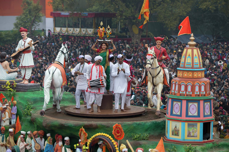 Парад в Индии в честь Дня Республики