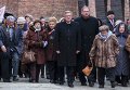 Президент Польши Бронислав Коморовски на мероприятиях в память о 70-й годовщине освобождения Освенцима