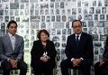 Президент Франции Франсуа Олланд на мероприятиях в память о 70-й годовщине освобождения Освенцима