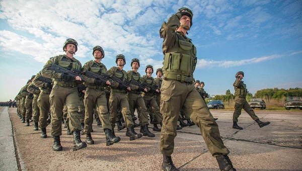 Военнослужащие Украины