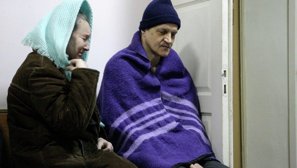 Жители Донецка в больнице