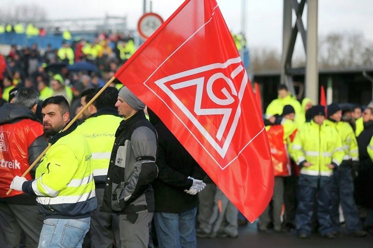 Забастовка работников Mercedes Benz в Германии