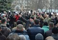 Отправка призывников Деснянского района Киева