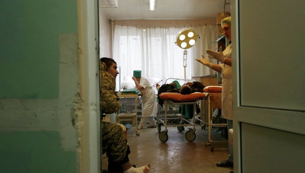 Военный госпиталь в Артемовске