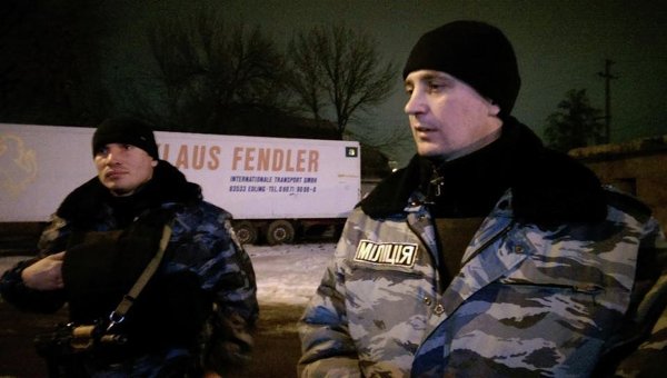 Милиционеры, напавшие на журналиста на харьковском блокпосту