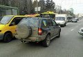 Автомобиль батальона Айдар в Киеве