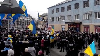 Митинг в Краматорске. Видео