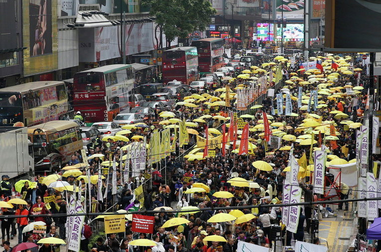 Демонстрация в Гонконге