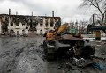 Ситуация в Углегорске после столкновений