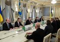 Переговоры Петра Порошенко и Джона Керри