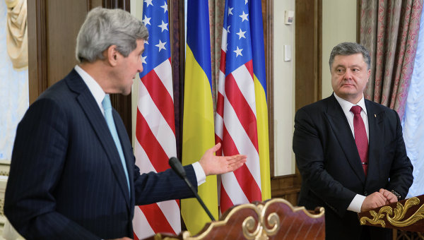 Визит Госсекретаря США Дж.Керри в Киев