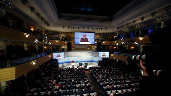 Ангела Меркель на Мюнхенской конференции по безопасности