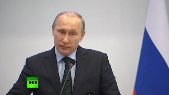 Путин: войны против РФ нет, но есть попытка сдержать ее развитие. Видео