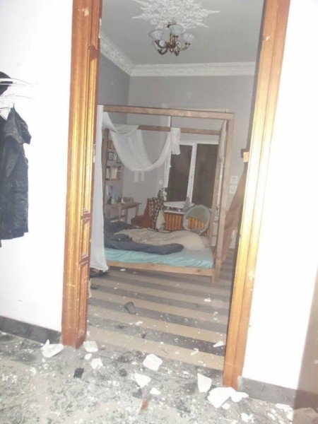 Взрыв в одесском хостеле
