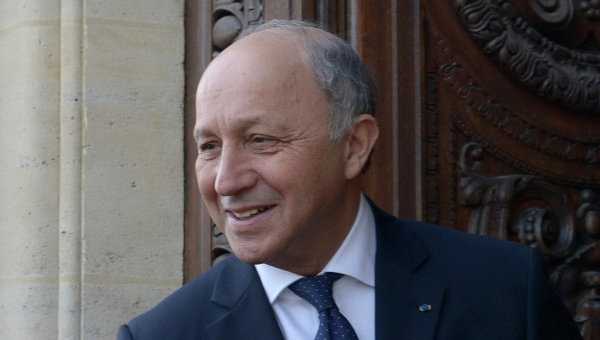 Министр иностранных дел Франции Лоран Фабиус. Архивное фото