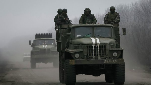 Украинские военные на Востоке. Архивное фото