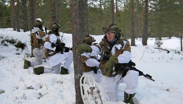 Военные учения в Норвегии. Архивное фото