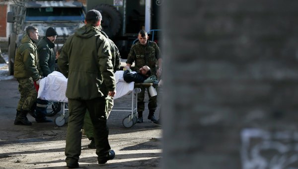 Госпиталь Артемовска: бойцы АТО вырвавшиеся из дебальцевского котла