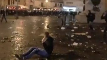 Фанаты Фейенорда устроили беспорядки в Риме