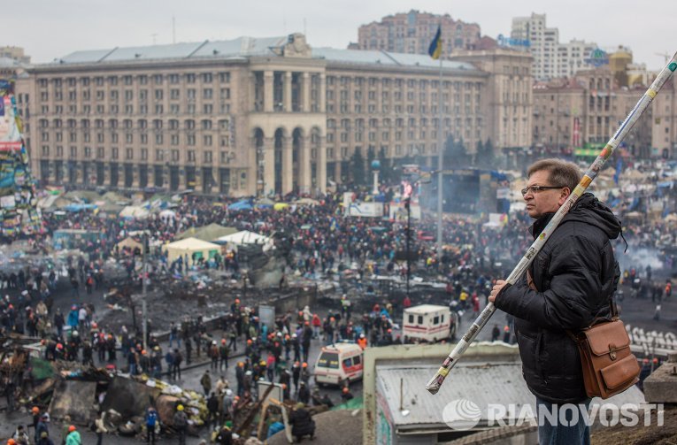 Ситуация в Киеве 20 февраля 2014 года. Архивное фото