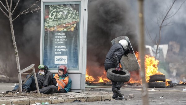 Ситуация в Киеве 20 февраля 2014 года. Архивное фото