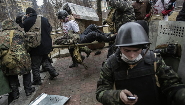 Киев. 20 февраля 2014 года. Архивное фото