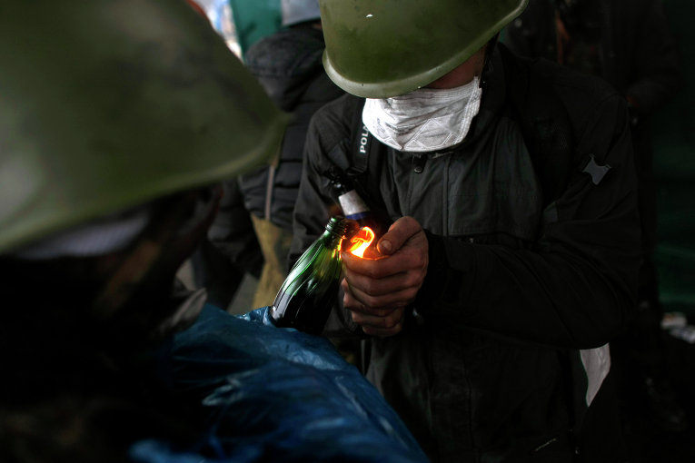 Столкновения на Майдане Незалежности 20.02.2014