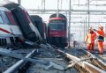 Авария поездов в Швейцарии