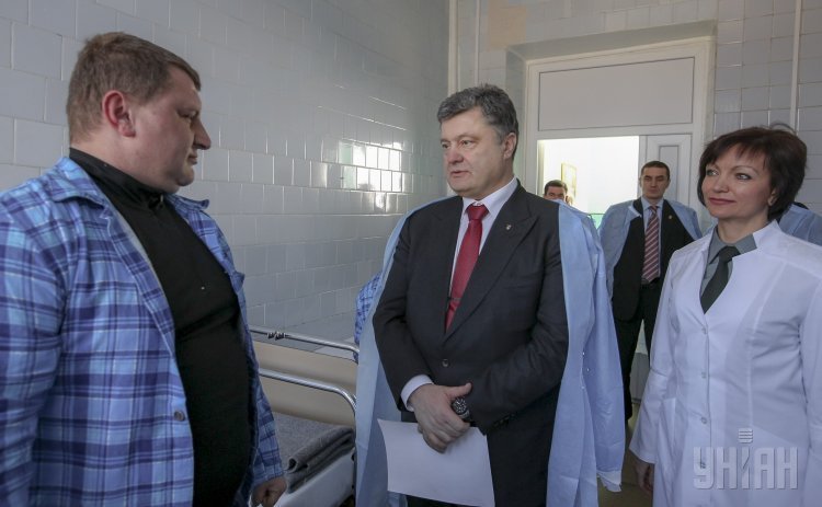 Рабочий визит Порошенко в Запорожскую область