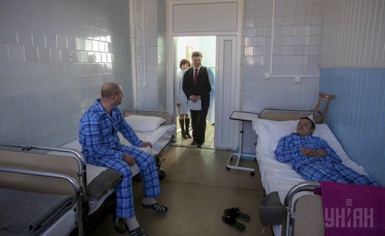 Рабочий визит Порошенко в Запорожскую область