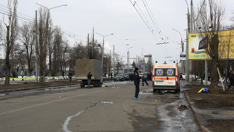В Харькове во время шествия прогремел взрыв