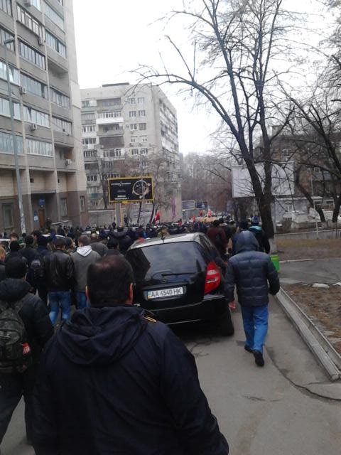 Марш правых в центре Киева