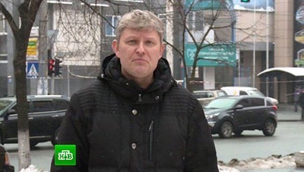 Корреспондент НТВ Андрей Григорьев