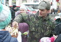 Несколько сотен черновчан встретили героев из Дебальцево