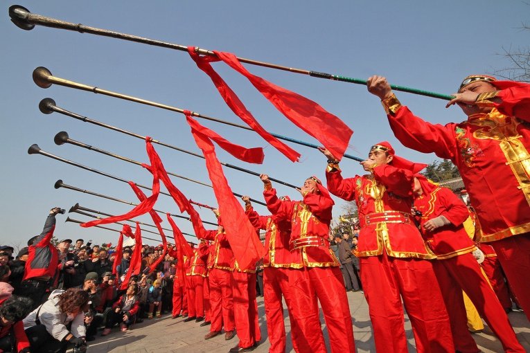 Весенний фестиваль в Китае