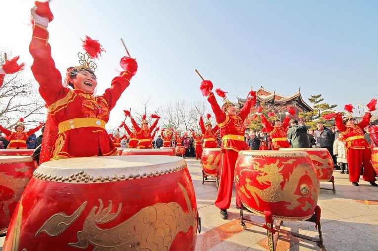 Весенний фестиваль в Китае