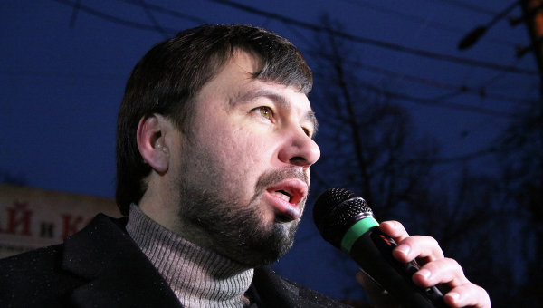 Вице-спикер парламента ДНР Денис Пушилин. Архивное фото