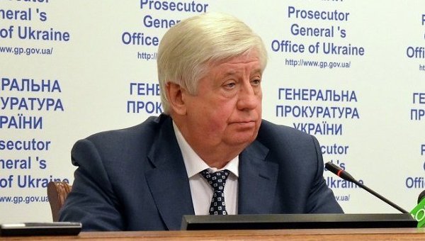 Генеральный прокурор Виктор Шокин